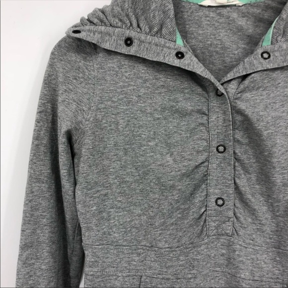 Athleta Gray Long Sleeve Dress Medium - Picture 2 of 5